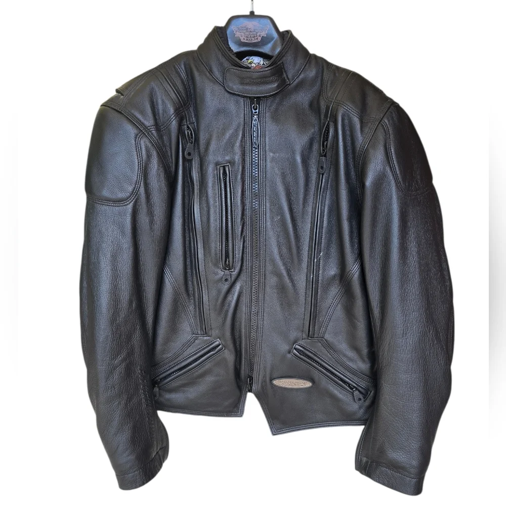 Men's & Women's Leather Harley-Davidson FXRG Motorcycle Jackets M XXL W Sm 4-6
